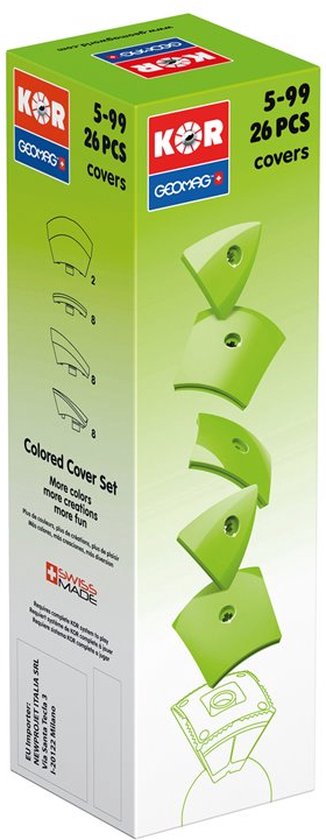 Geomag KOR 2.0 Pantone 375 Green 26 delig van Geomag