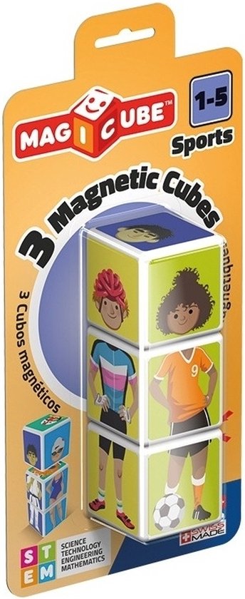 Geomag MagiCube Sports - 3 delig van Geomag