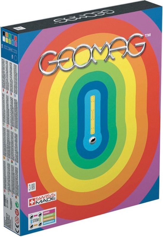 Geomag Masterbox Large neodymium magneetspeelgoed 248 stuk(s) Groen van Geomag