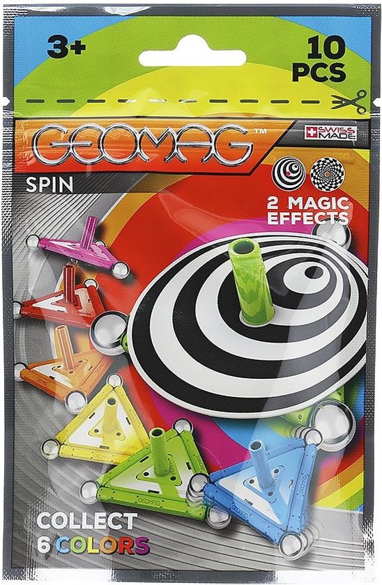 Geomag Spinner 10 delig van Geomag