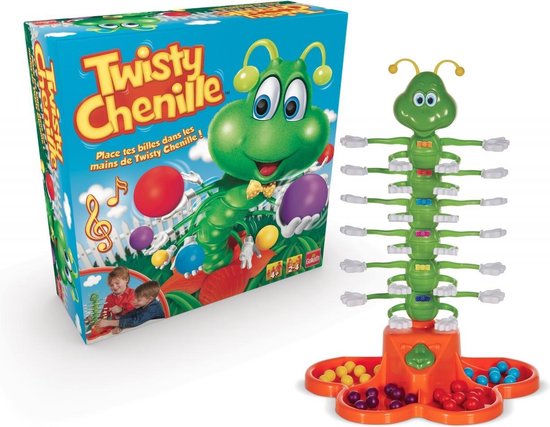 Gezelschapsspel Twisty Chenille van Goliath - Rumba Rups van Merkloos
