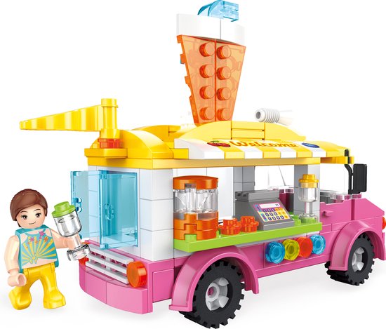 Girls Sapwagen Cogo Bouwset 4554 van Cogo