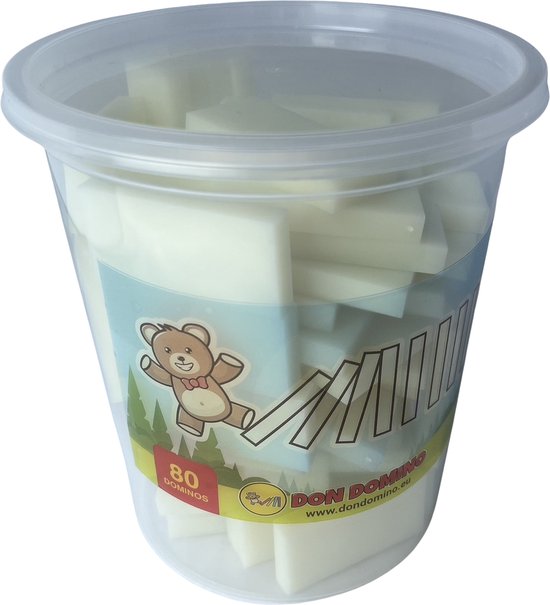 Glow in the Dark Domino stenen Don Domino (80 steentjes) van Toi-Toys