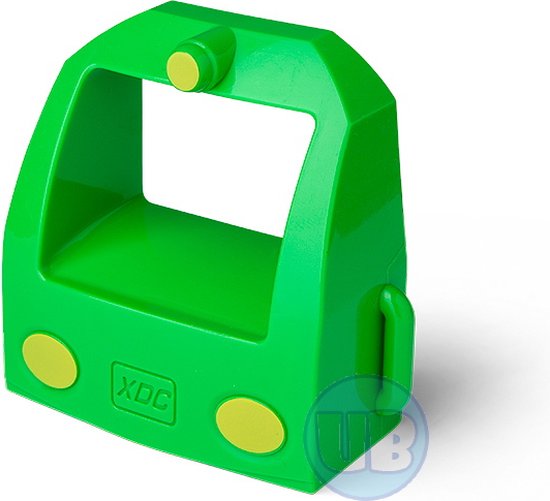 Goederentrein voorkant groen van LEGO