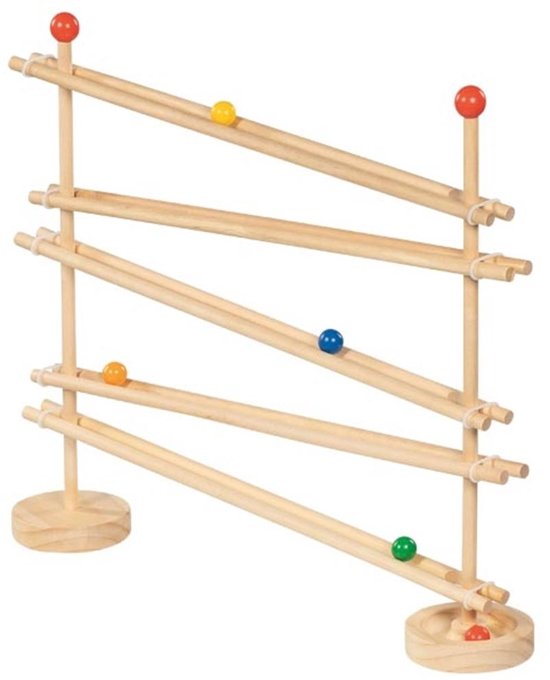 Goki knikkerbaan FlexiTrack flexibel speelgoed knikkerbaan. van Merkloos