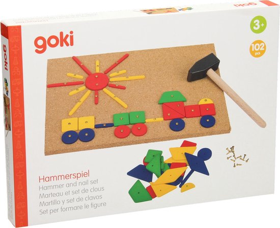 Goki XXL Hamertje Tik, 102dlg. van Goki