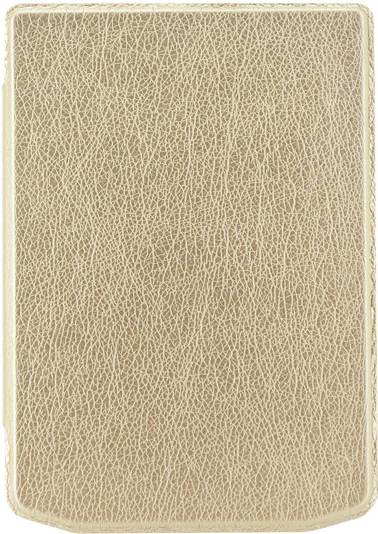 Goodline® - Pocketbook Verse Pro Color (6") - Hard Cover Hoes / Slimfit Sleepcover - Champagne Goud van Goodline