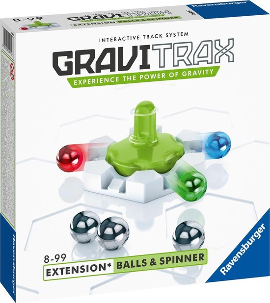 GraviTrax® Balls & Spinner Uitbreiding - Knikkerbaan van Ravensburger