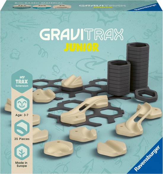 GraviTrax Junior Extension My Trax - Knikkerbaan - Uitbreiding van Ravensburger