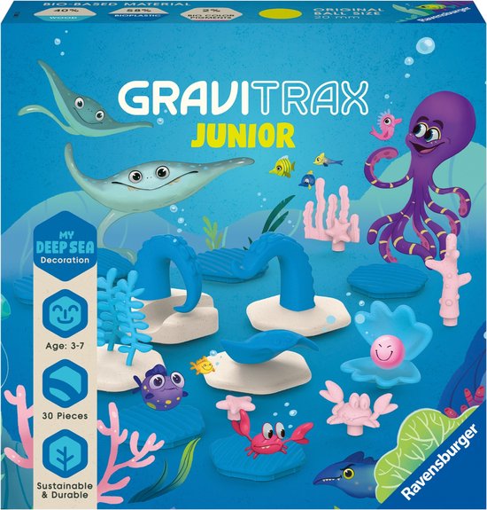Gravitrax Junior - Ocean - Knikkerbaan - Uitbreiding van Merkloos