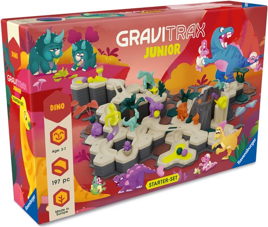 GraviTrax Junior - Starter-Set XXL Dino van Ravensburger