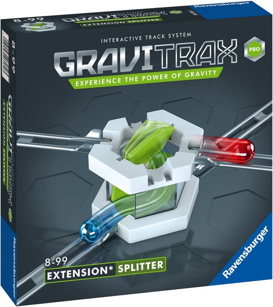 GraviTrax® PRO Splitter Uitbreiding - Knikkerbaan van Ravensburger