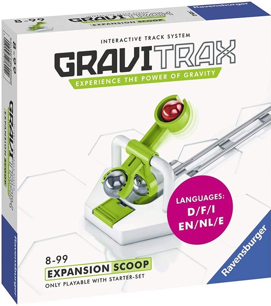 GraviTrax® Scoop Uitbreiding - Knikkerbaan van Ravensburger