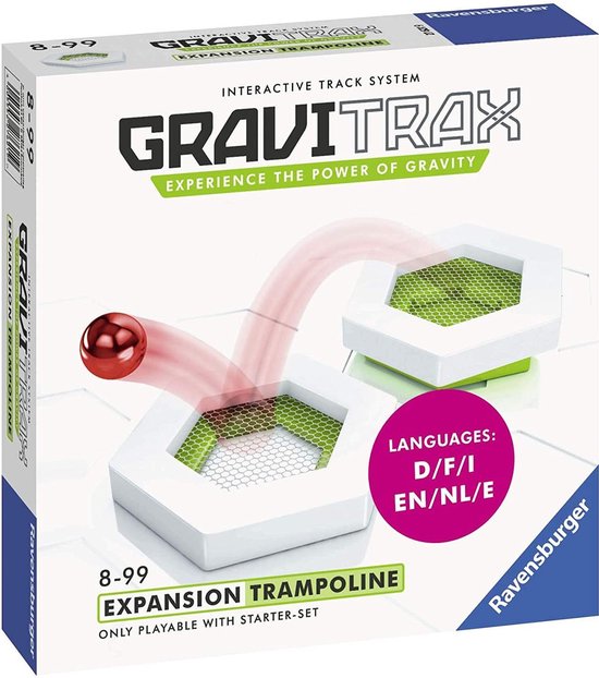 GraviTrax® Trampoline Uitbreiding - Knikkerbaan van Ravensburger
