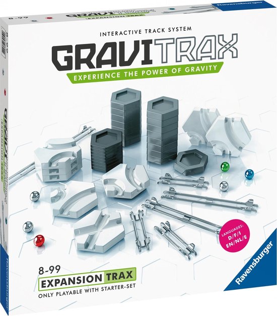 GraviTrax® Trax/Baan Uitbreiding - Knikkerbaan van Ravensburger