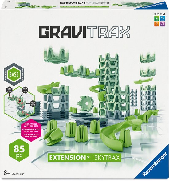 GraviTrax Uitbreiding Skytrax 2024 Wereldpakket van Ravensburger