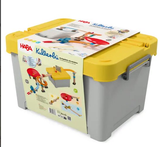 Haba knikkerbaan [2 jaar +] basisset eerste Speelbaan Kullerbru Bouwpakket van Haba