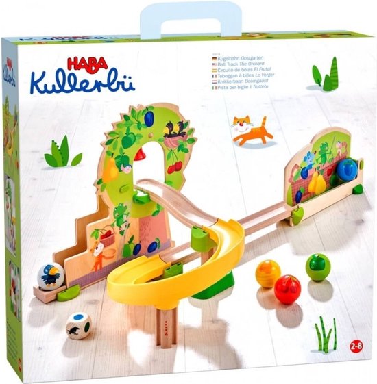 Haba Kullerbü Knikkerbaan Boomgaard - Houten knikkerbaan voor 2-8 jaar van Merkloos