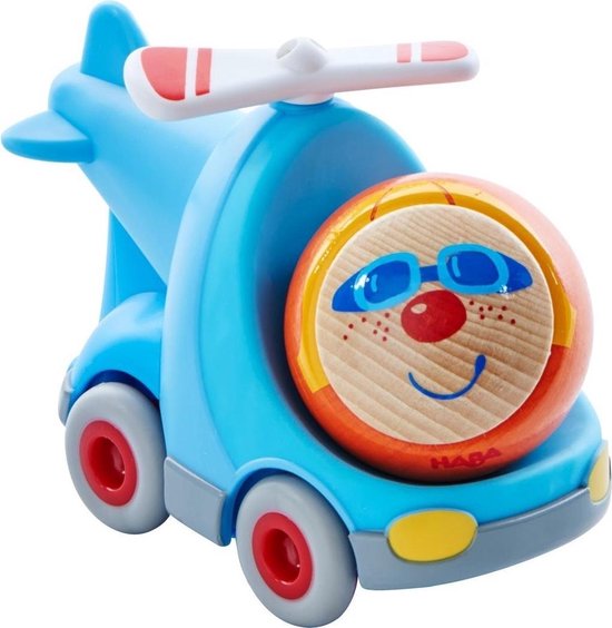 HABA Kullerbü Knikkerbaan - Hugo's helikopter van Merkloos