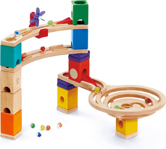 Hape - knikkerbaan-hout- duurzaam van Hape