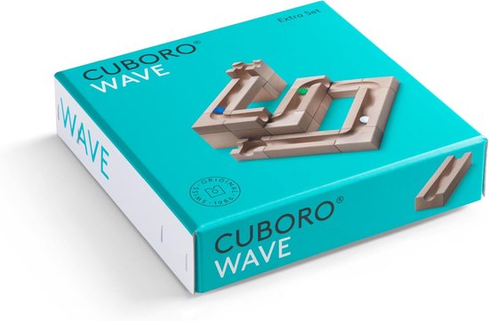 Houten Knikkerbaan Uitbreidingsset met Golfgoten Educatief en Duurzaam Speelgoed