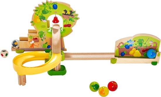 Houten Kogelbaan Boomgaard voor Kinderen vanaf 2 Jaar van Merkloos