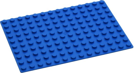 Hubelino Blauwe grondplaat 140 noppen van Hubelino