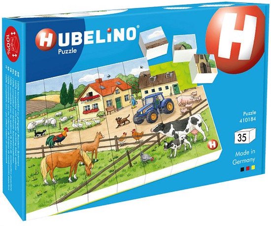 Hubelino Blokpuzzel Leven op de Boerderij, 35st. van Hubelino