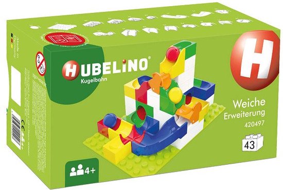 Hubelino Knikkerbaan Aanvulset Wissel, 43dlg. van Hubelino