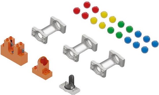Hubelino Knikkerbaan Uitbreidingsset Lift, 24dlg. van Hubelino