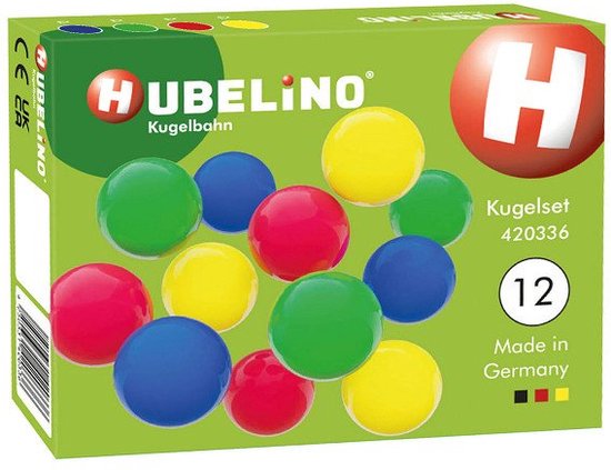 Hubelino Knikkers Kunststof, 12st. van Hubelino