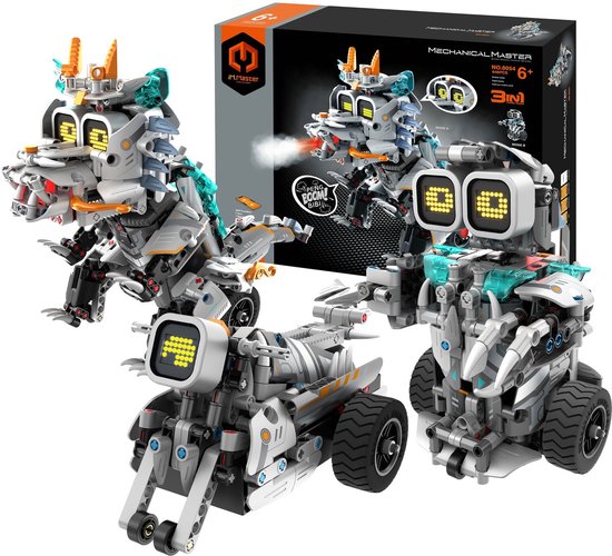 iM.Master – 2.4G R/C 3-in-1 Programmeerbare Robot van Merkloos
