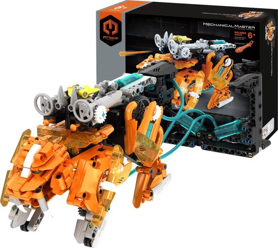 iM.Master - Hydraulic Saber-Toothed Tiger - Constructiespeelset van Merkloos
