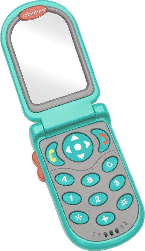 Infantino - Telefoon Met Echte Toetsen En Geluid - Activiteiten speelgoed van Infantino