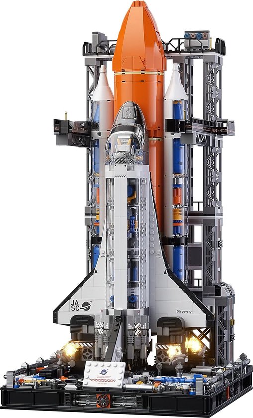Jaki - LIMITED icons edition City Ruimtevaart raket | Artemis Space Wars Expert | Classic Creator STEM ideas speelgoed | Compatibel met lego mega bloks | Technic nasa ruimte shuttle bouwpakket voor volwassen & kinderen | 2226 bouwstenen van Merkloos