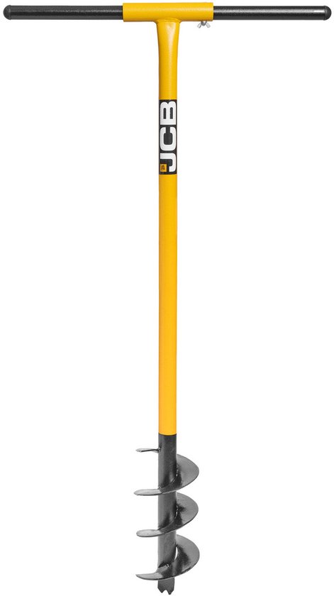 JCB Professionele 4" (100 mm) Grondboor voor Schuttingpalen, Zwaar Uitgevoerd Buisstaal van JCB