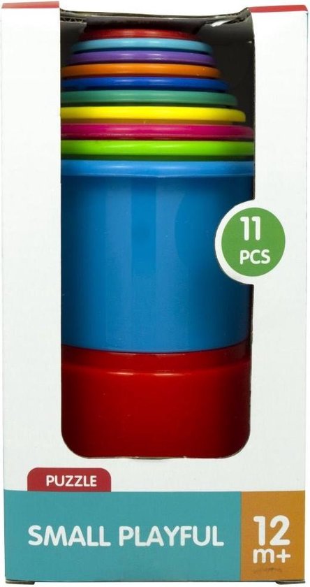 Jollity Works - Toddler - Stapeltoren - Stapelbekers - Bekers - Kind - Baby - Stapelen - Leren van Jollity Works