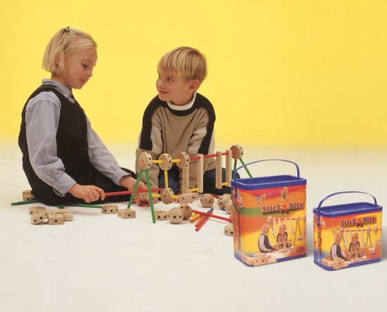 Joy - Toy Bouwspel - Stick a Bits 120 stuck Gemaakt in Nederland van Joy