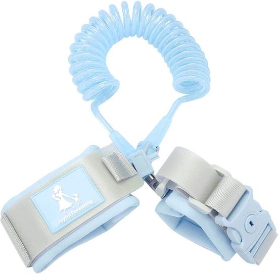 Joyful Parenting Polstuigje met slotje – 2 meter – Tuigje Kind – Kindertuigje – Looptuigje – Veiligheidstuigje – Voor Kinderen van Joy