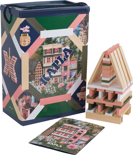KAPLA - KAPLA Barrel - Constructiespeelgoed - LENTE DOOS - 200 Plankjes van KAPLA