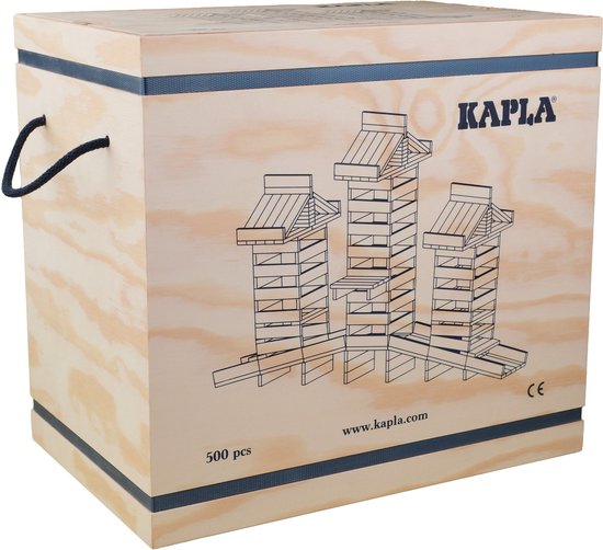 KAPLA - KAPLA Kleur - Constructiespeelgoed - 500 Plankjes van Merkloos