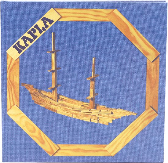 KAPLA - KAPLA Kleur - Constructiespeelgoed - Blauw - Boek van KAPLA