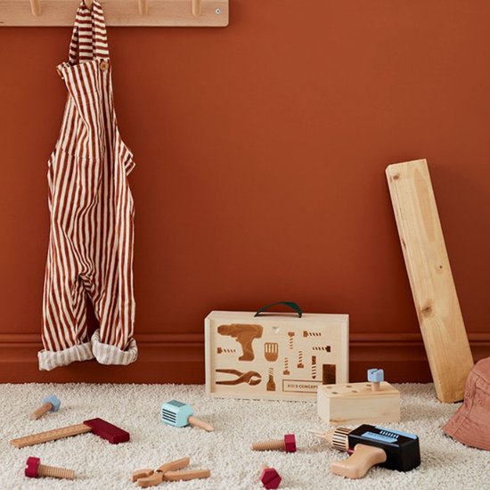 Kids Concept - Gereedschapskoffer Kid's Hub - Houten speelgoed van Kids Concept