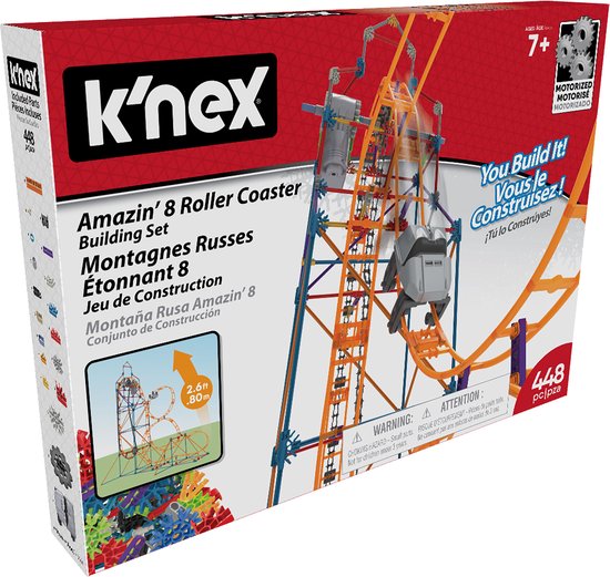K'nex Amazin' 8 Achtbaan Aouwset van K'NEX