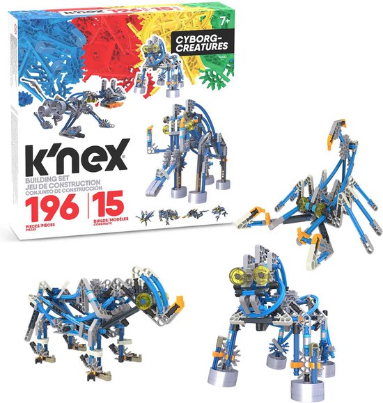 K'nex Classics CYBORG Machines en Beesten 196 stukjes / 15 modellen van K'NEX