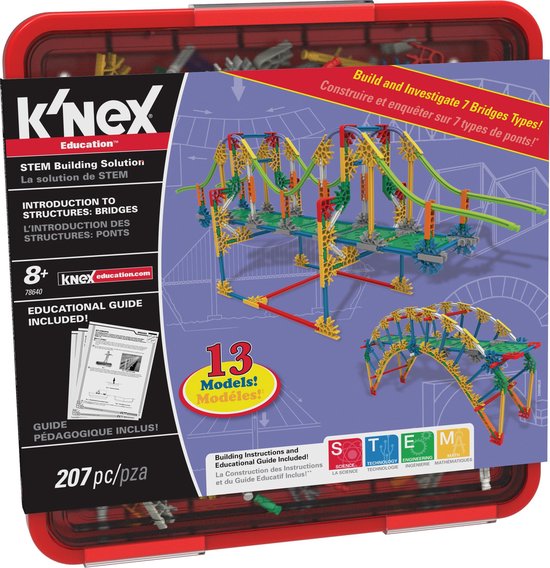 K'NEX Education Intro To Structures: Bridges - Bruggen bouwen - STEM-speelgoed van K'NEX