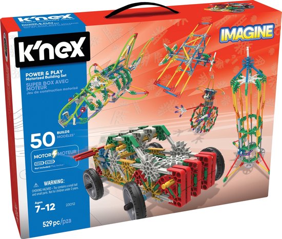 knex - imagine power & play motorized building set van K'NEX