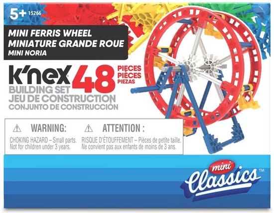 K'NEX Reuzenrad bouwset - STEM speelgoed voor 7+ jaar - 48 onderdelen van Merkloos