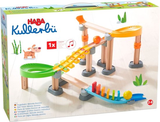 Knikkerbaan Melodieuze Domino van Hape
