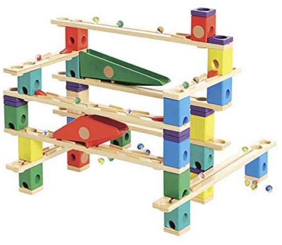 Knikkerbaan met Onbeperkte Bouwmogelijkheden voor Kinderen vanaf 4 Jaar van Merkloos